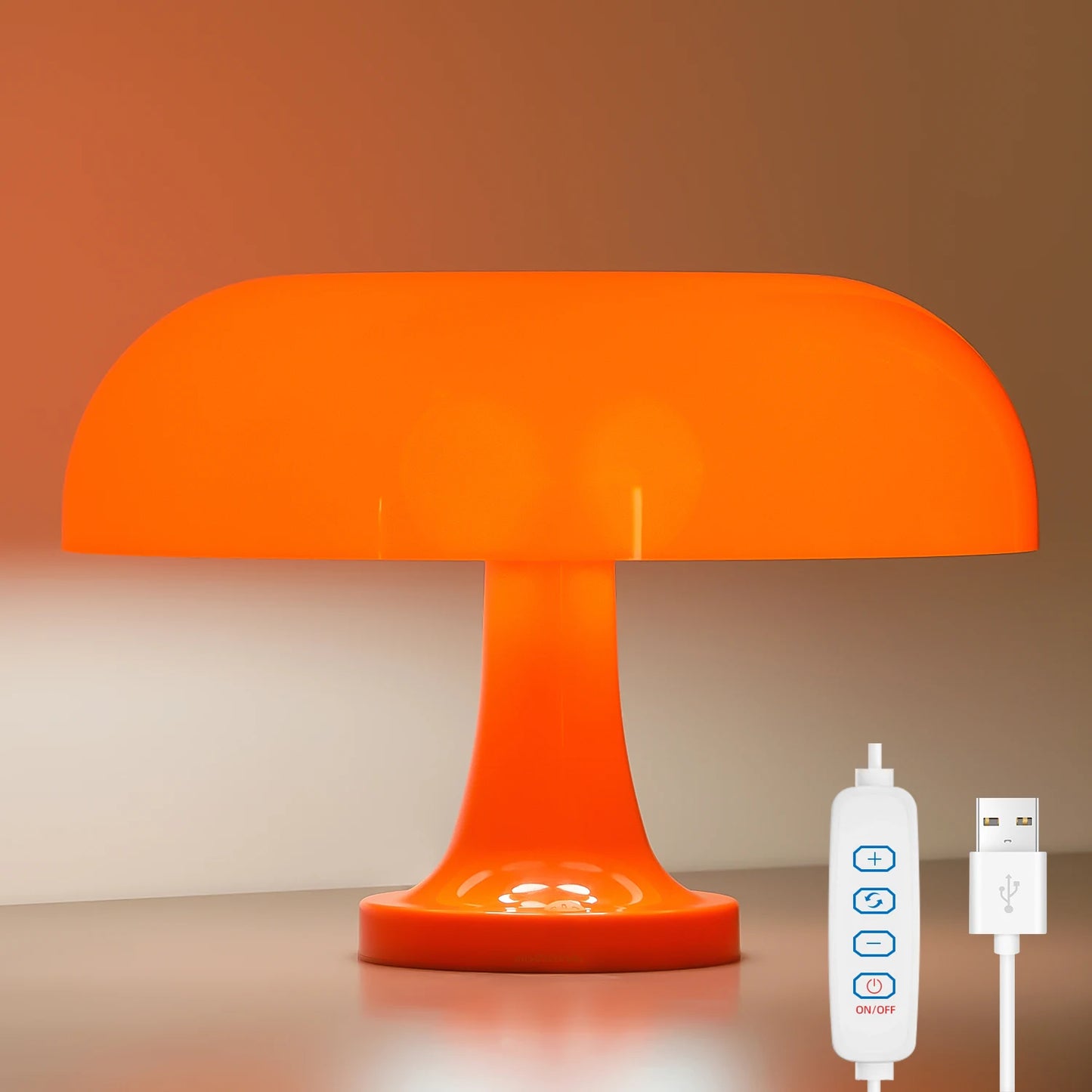LumiShroom™ – Modern Bauhaus-Inspired Bedside Lamp