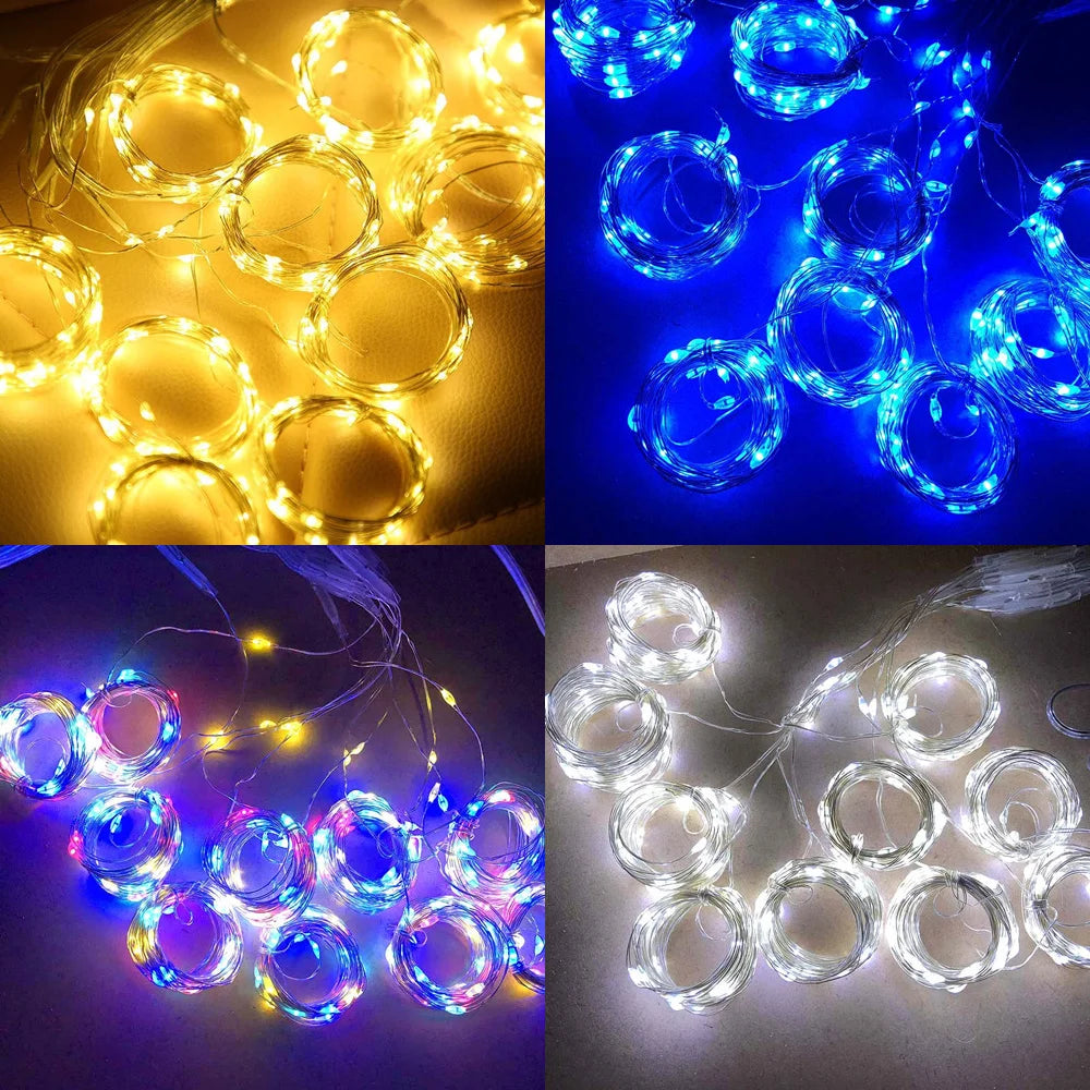 EverRay™ – Outdoor Solar Fairy Curtain Lights