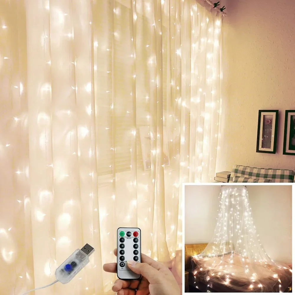 EverGlow™ – Cozy Fairy Curtain Lights for Any Occasion