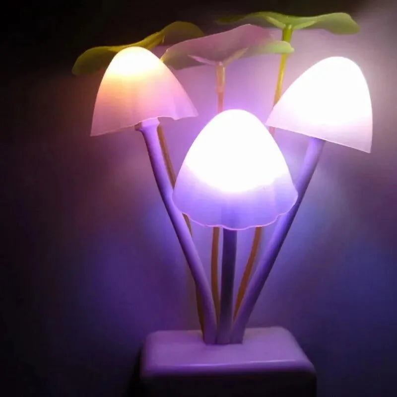 MycoGlow™ – LED Mushroom Plug-In Night Lamp